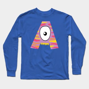 monster A Long Sleeve T-Shirt